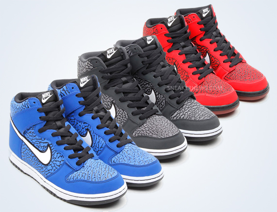 Nike Dunk High "Elephant Print" Pack