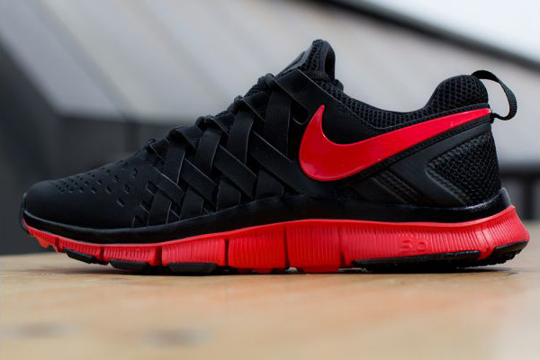 Nike Free Trainer 5 Black Light Crimson 02
