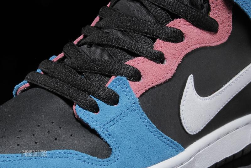 Nike Sb Dunk High Blue Hero White Black 4