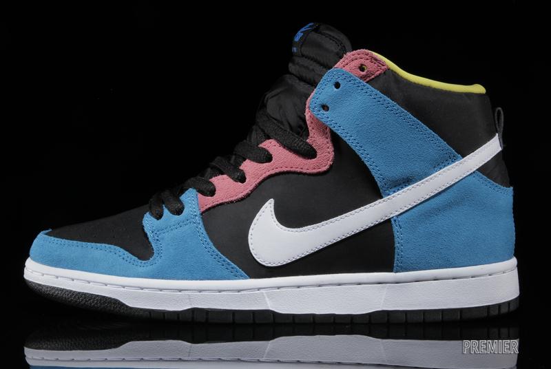Nike Sb Dunk High Blue Hero White Black 7