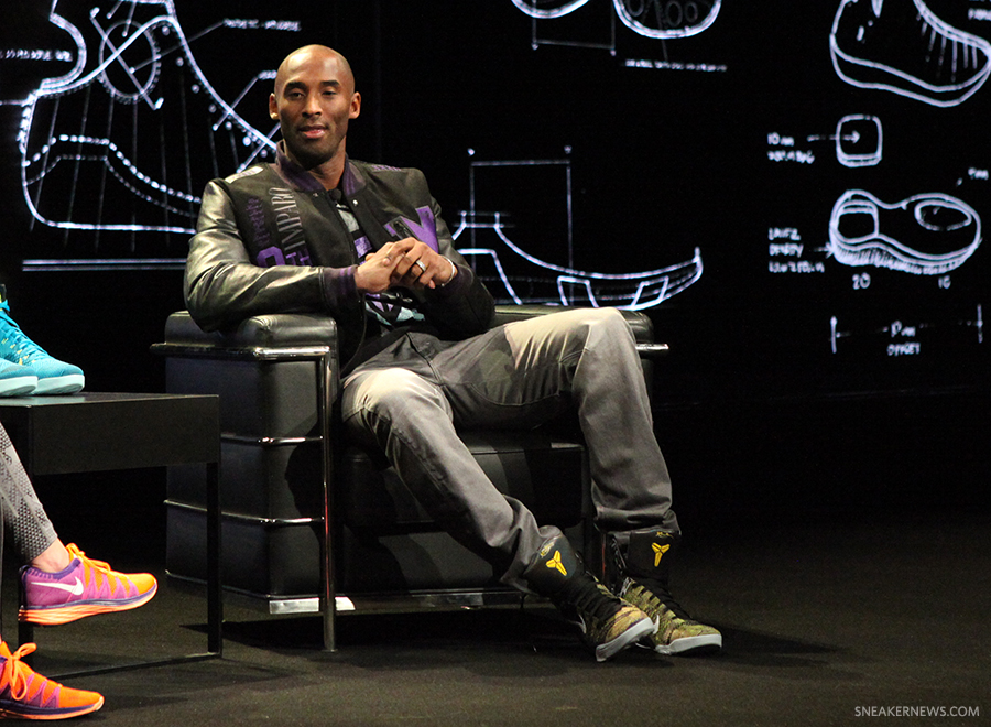 Nike Kobe 9 Elite "Precision" on Kobe Bryant's Feet