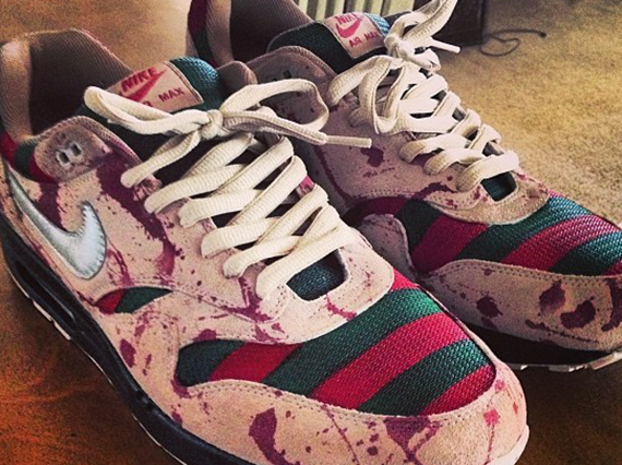 Nike Air Max 1 "Freddy" Customs by MajorHeat Productions