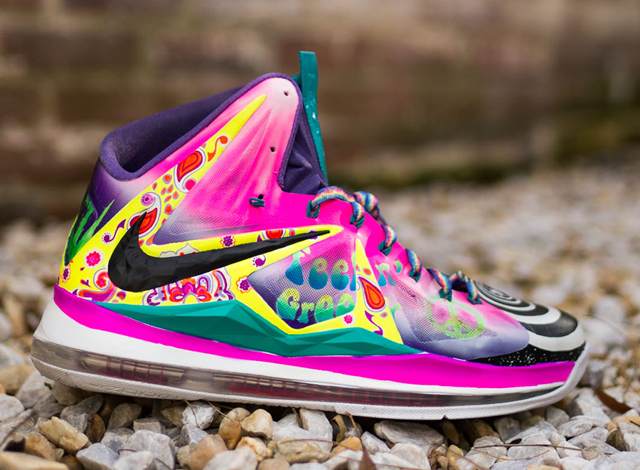 Nike LeBron 10 "What the 60s" by District Customs