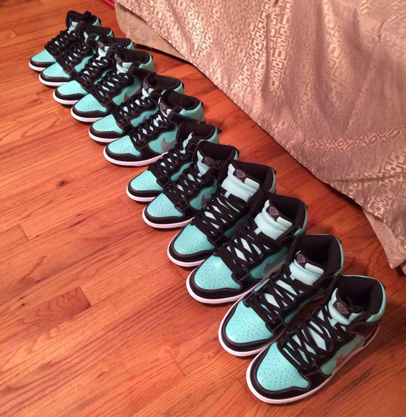 Nike Sb Dunk High Tiffany Release Date 6