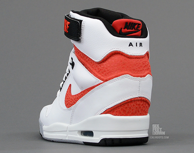Nike Wmns Air Revolution Sky High White Red 03