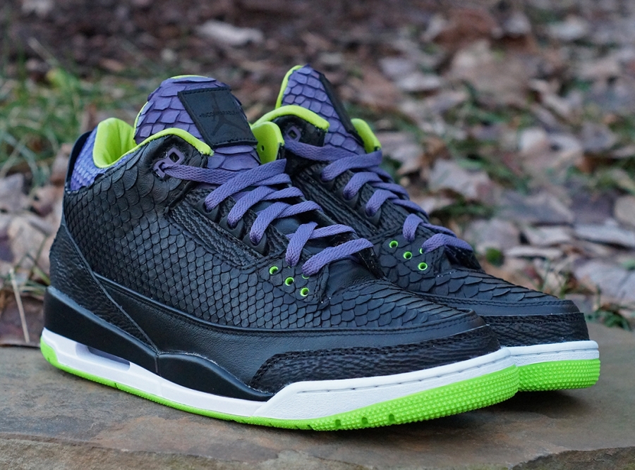 Air Jordan 3 “Python Joker” by JBF Customs