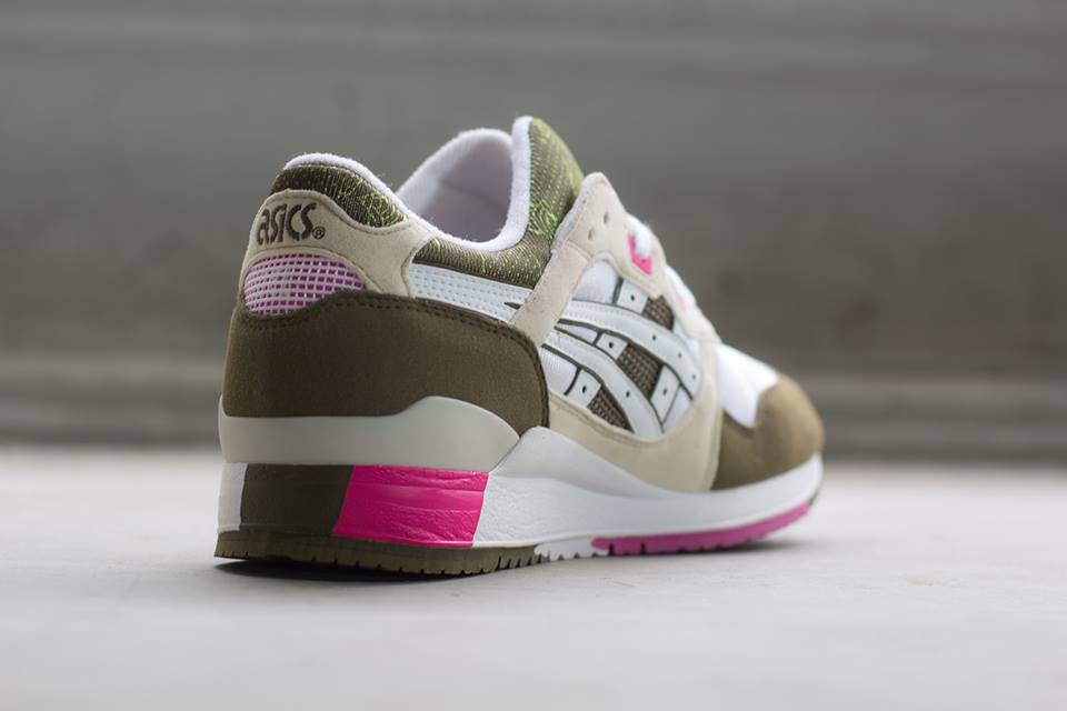Asics Gel Lyte Iii Olive White Pink 05