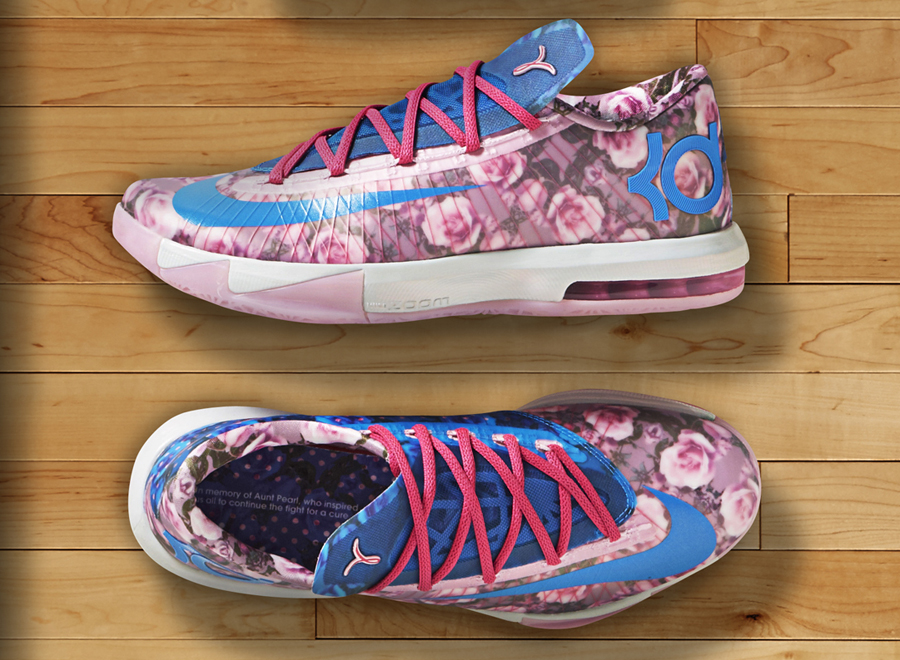 Nike Honors Aunt Pearl with the Floral KD 6