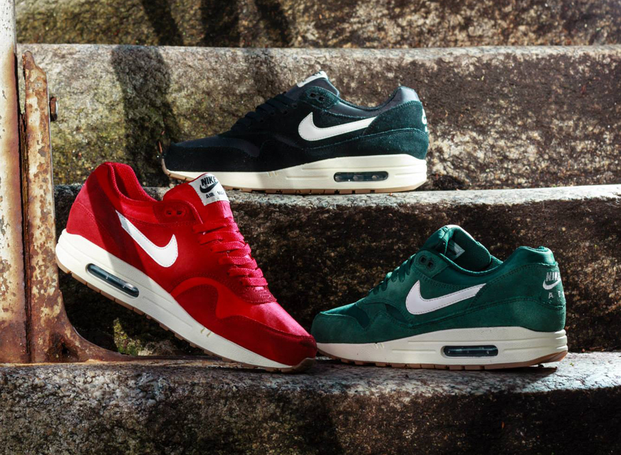 Nike Air Max 1 "Suede Pack"