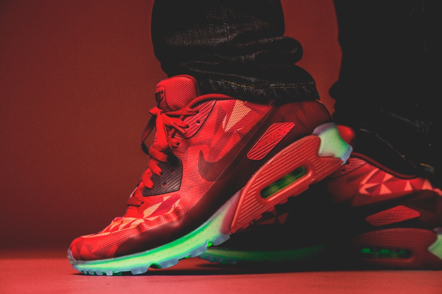 Nike Air Max 90 Ice Gym Red 04