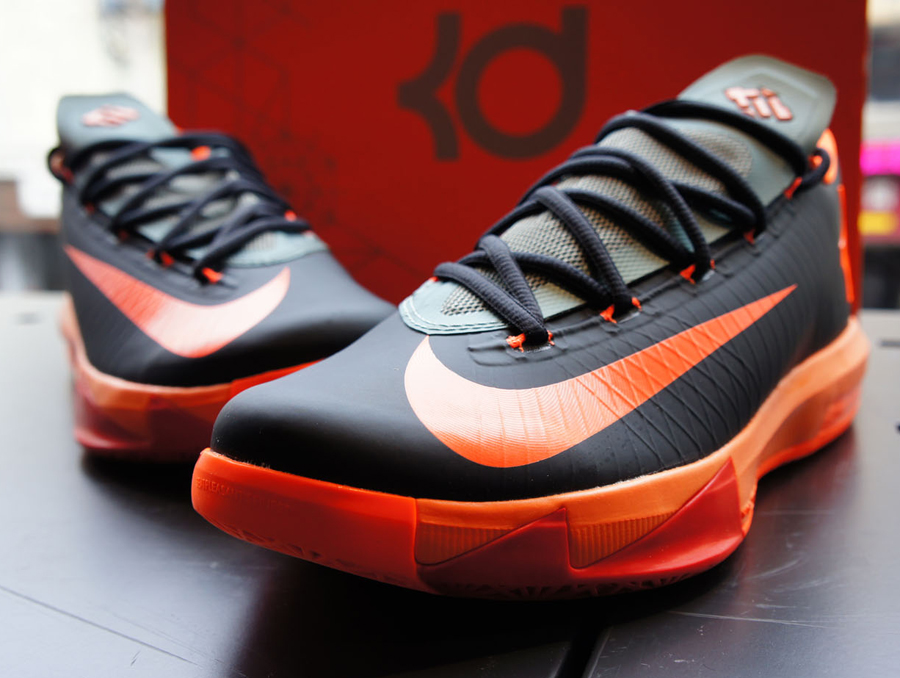 Nike KD 6 - Anthracite - Total Orange - Team Orange - Mica Grey