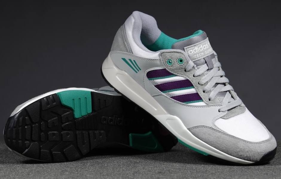 Adidas Tech Super Running White Tribal Purple Aluminum 04