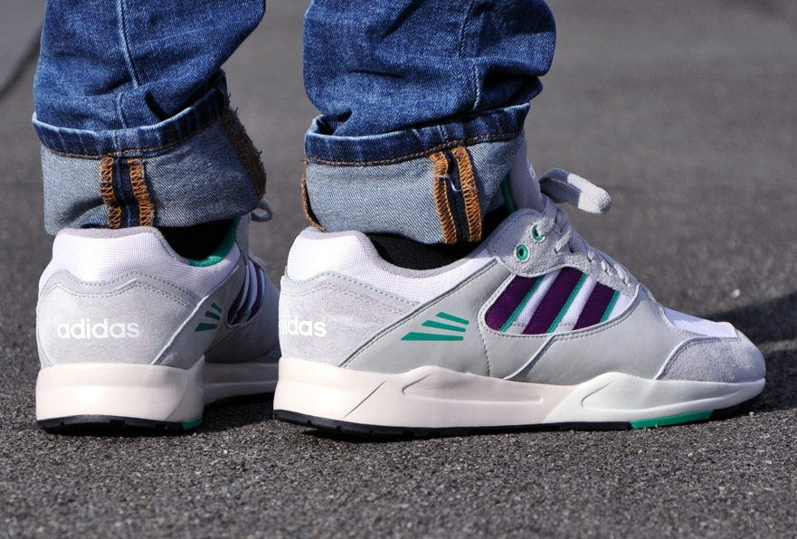 Adidas Tech Super Running White Tribal Purple Aluminum 07
