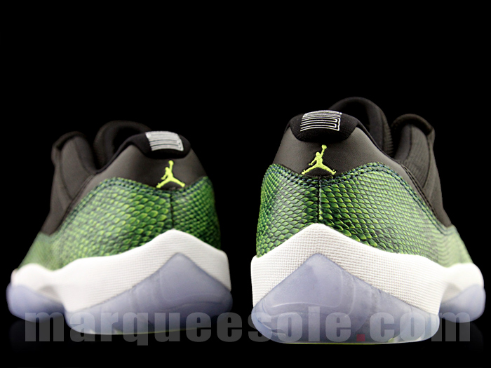 Air Jordan 11 Low Green Snake Release Date 01