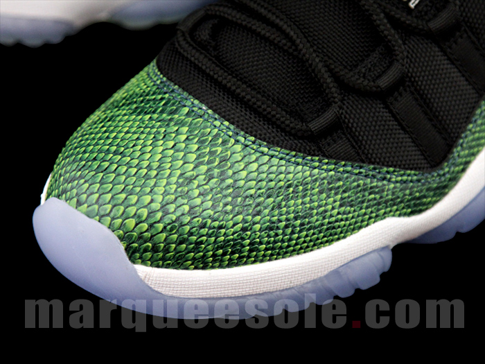 Air Jordan 11 Low Green Snake Release Date 02