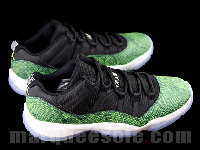 Air Jordan 11 Low Green Snake Release Date 06