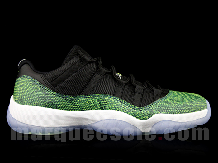 Air Jordan 11 Low Green Snake Release Date 07