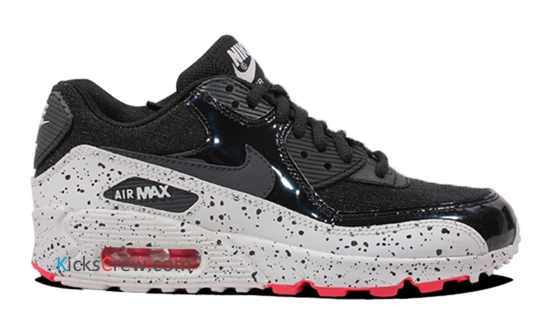 Nike Air Max 90 Black Lite Base Grey Geranium 05