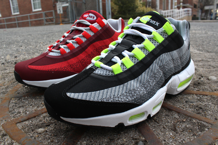 Nike Air Max 95 Jacquard University Red 02