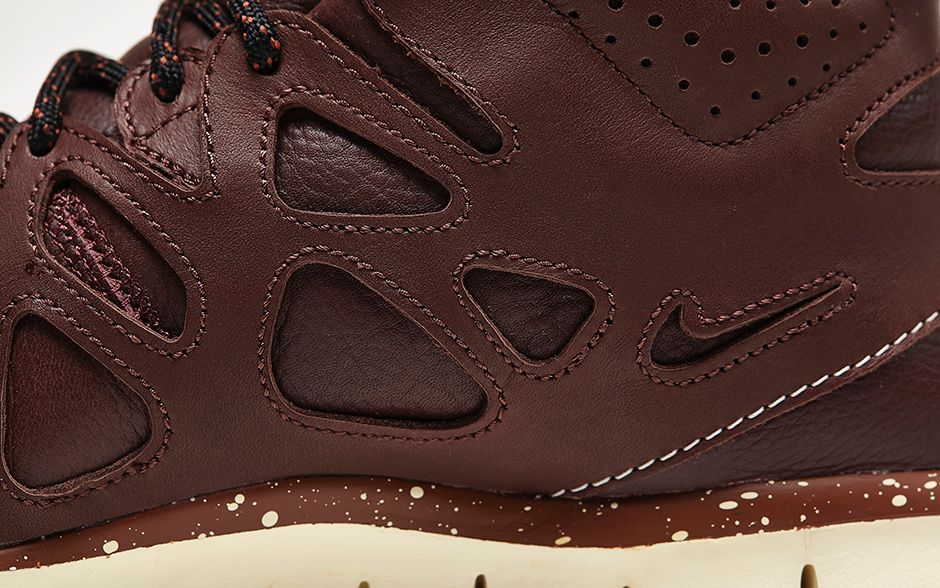 Nike Free Run 2 Sneakerboot Brown Leather 02