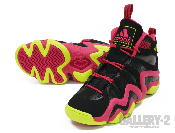 Adidas Crazy 8 Gs Black Pink Yellow 01