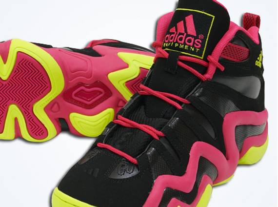 adidas Crazy 8 GS - Black - Pink - Yellow