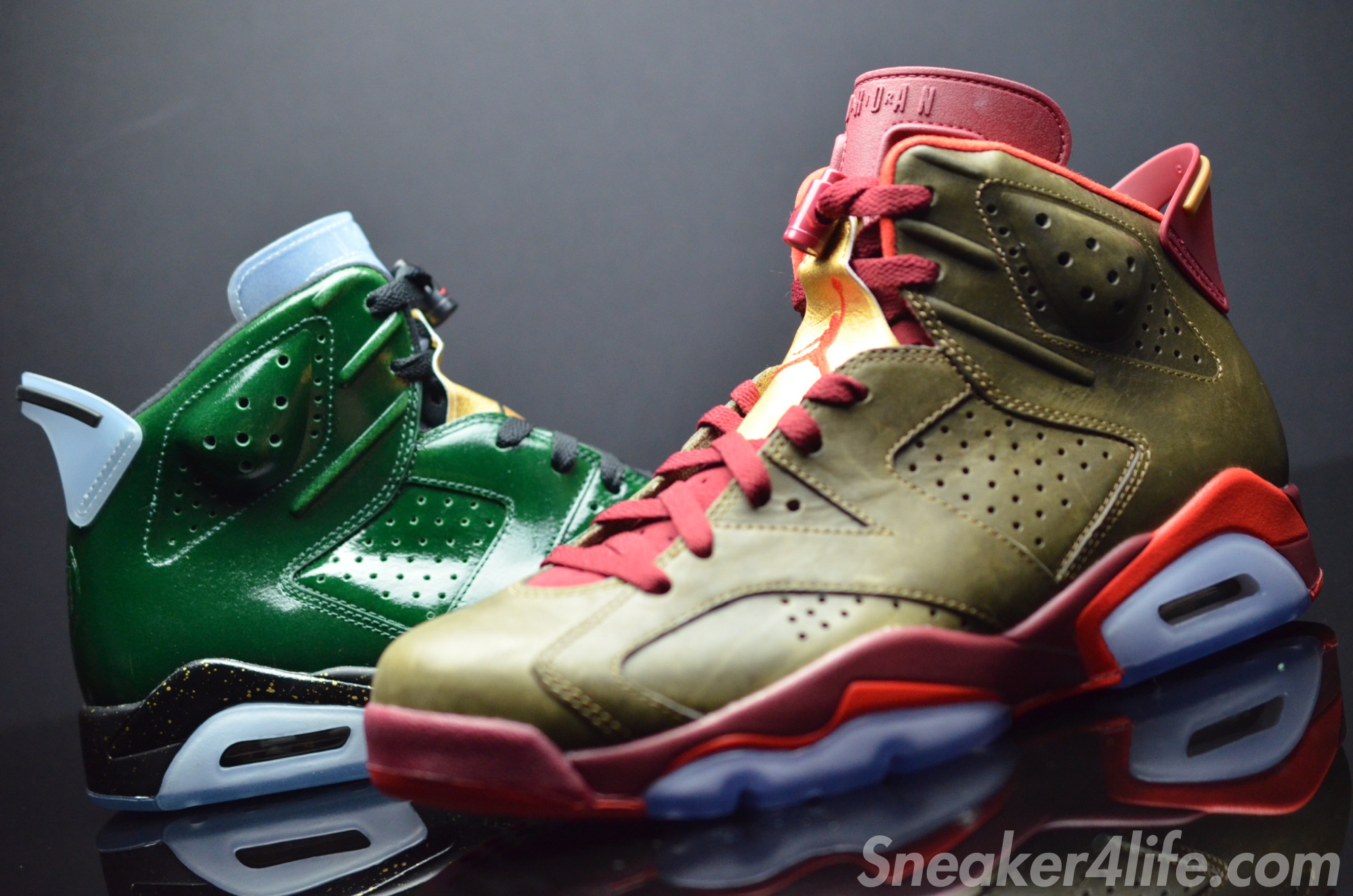 Champagne Cigars Pack Air Jordan 6 Detailed Images 01