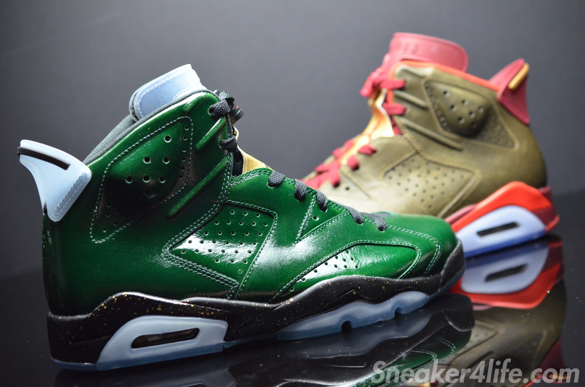 Champagne Cigars Pack Air Jordan 6 Detailed Images 02