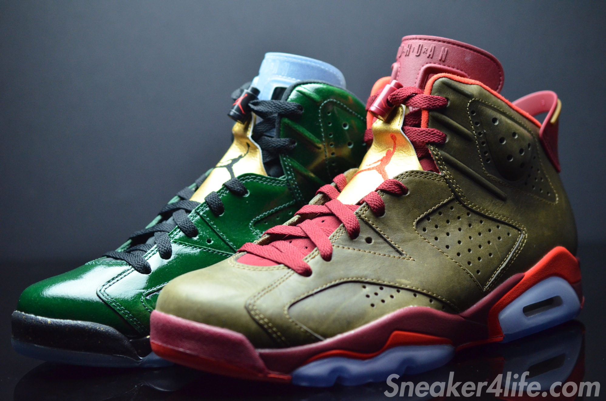Champagne Cigars Pack Air Jordan 6 Detailed Images 04