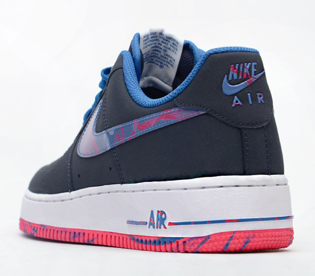 Nike Air Force 1 Low Midnight Navy Photo Blue Pink 02