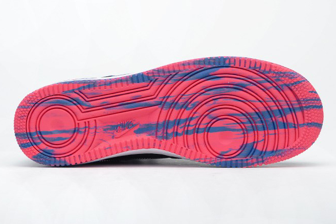 Nike Air Force 1 Low Midnight Navy Photo Blue Pink 04
