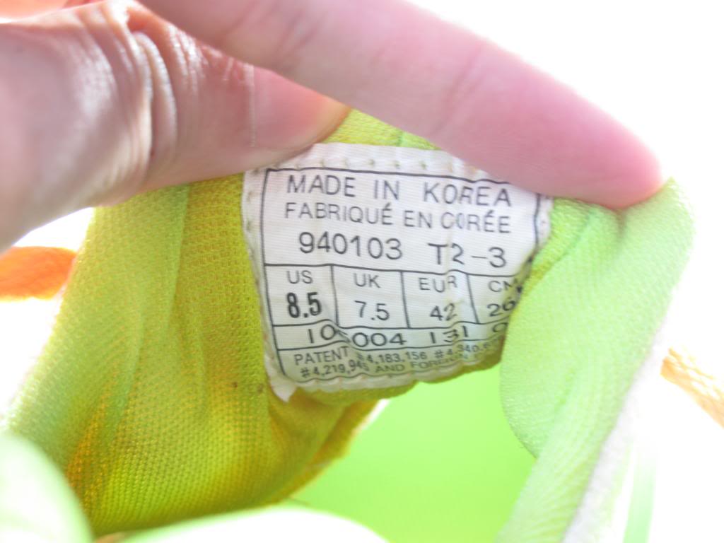 Nike Air Huarache Light Lime Cirtrus Original 1994 Pair 12