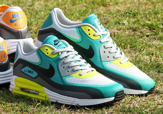 Nike Air Max 90 Lunar C3.0 - White - Tribal Green - Atomic Teal