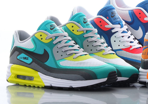 Nike Air Max 90 Lunar White Tribal Green Atomic Teal 2