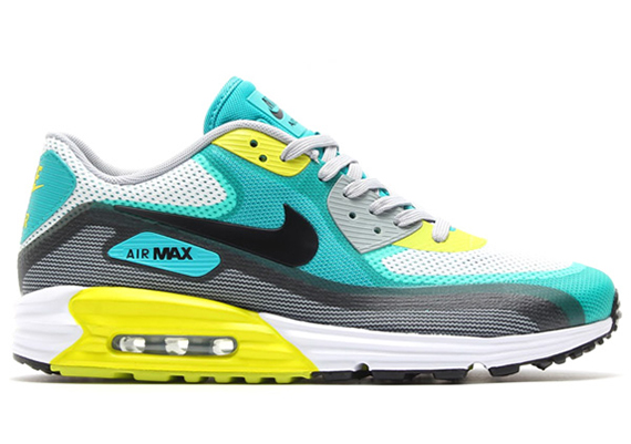 Nike Air Max 90 Lunar White Tribal Green Atomic Teal 3