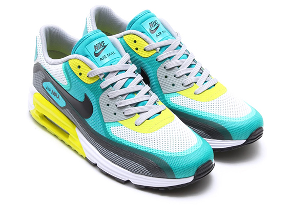 Nike Air Max 90 Lunar White Tribal Green Atomic Teal 4