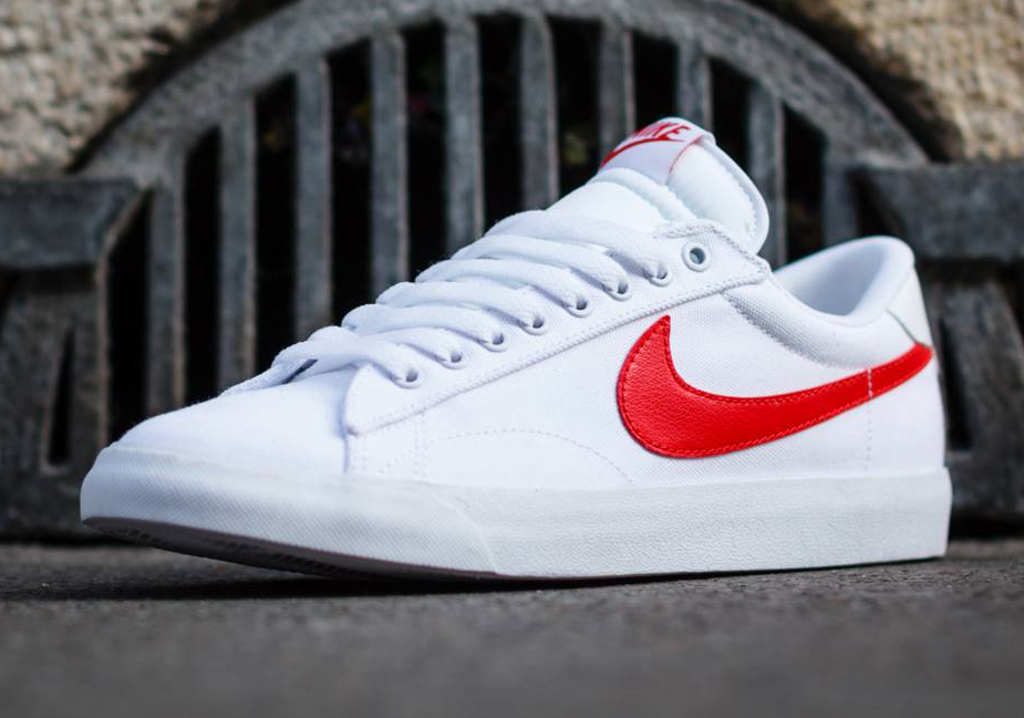 Nike Tennis Classic Ac White University Red 01