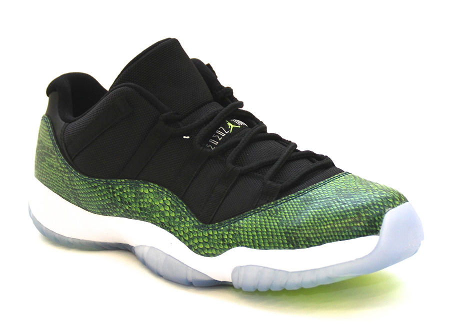 Air Jordan 11 Low “Green Snake” – Arriving at Retailers