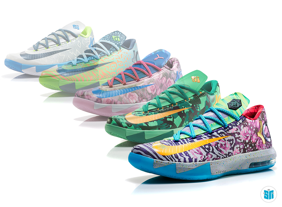 A Complete Breakdown of Every Colorway on the Nike "What The KD 6"