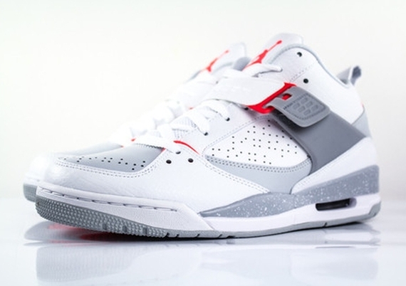 Jordan Flight 45 - White - Grey - Infrared 23