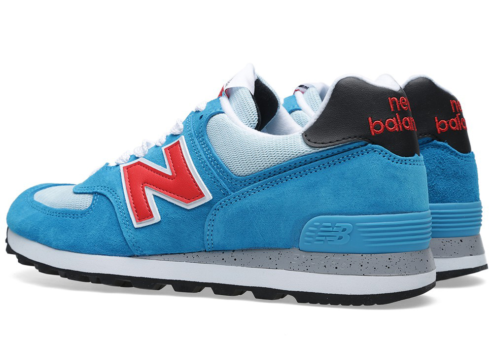 New Balance 574 Made Usa Aqua Blue Salmon 03