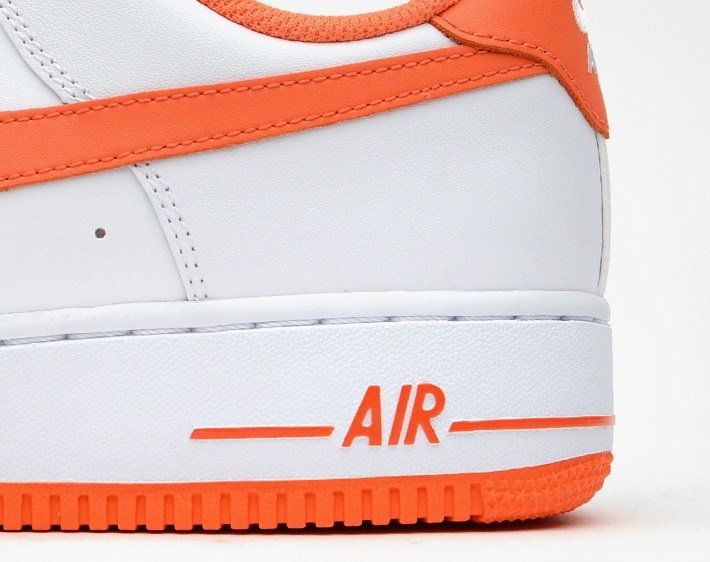 Nike Air Force 1 Low White Turf Orange 03