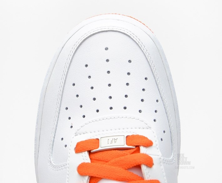 Nike Air Force 1 Low White Turf Orange 04