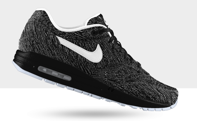 Nike Id Air Max 1 Camo Jacquard Zig Woven