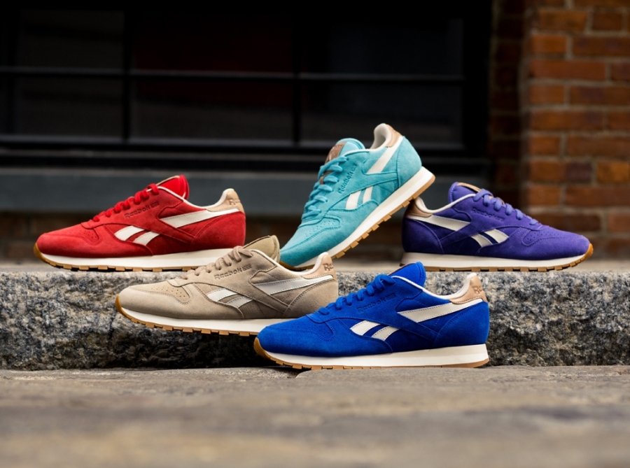 Reebok Classic Leather “Summer Suede” Pack