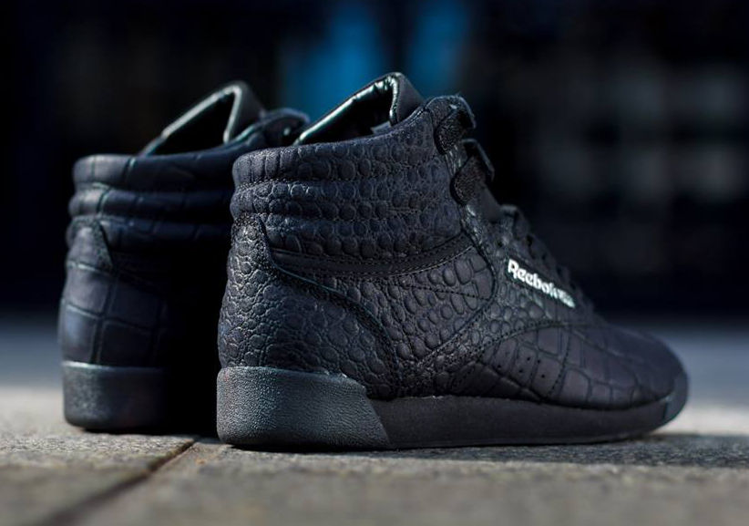 Reebok High Exotics Black Metallic Silver 03