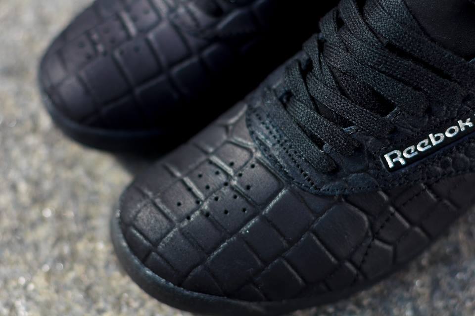 Reebok High Exotics Black Metallic Silver 04