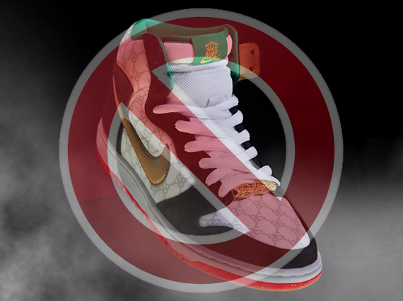 Another Gucci-Inspired Nike SB Bites The Dust: Black Sheep's Dunk Release is Cancelled