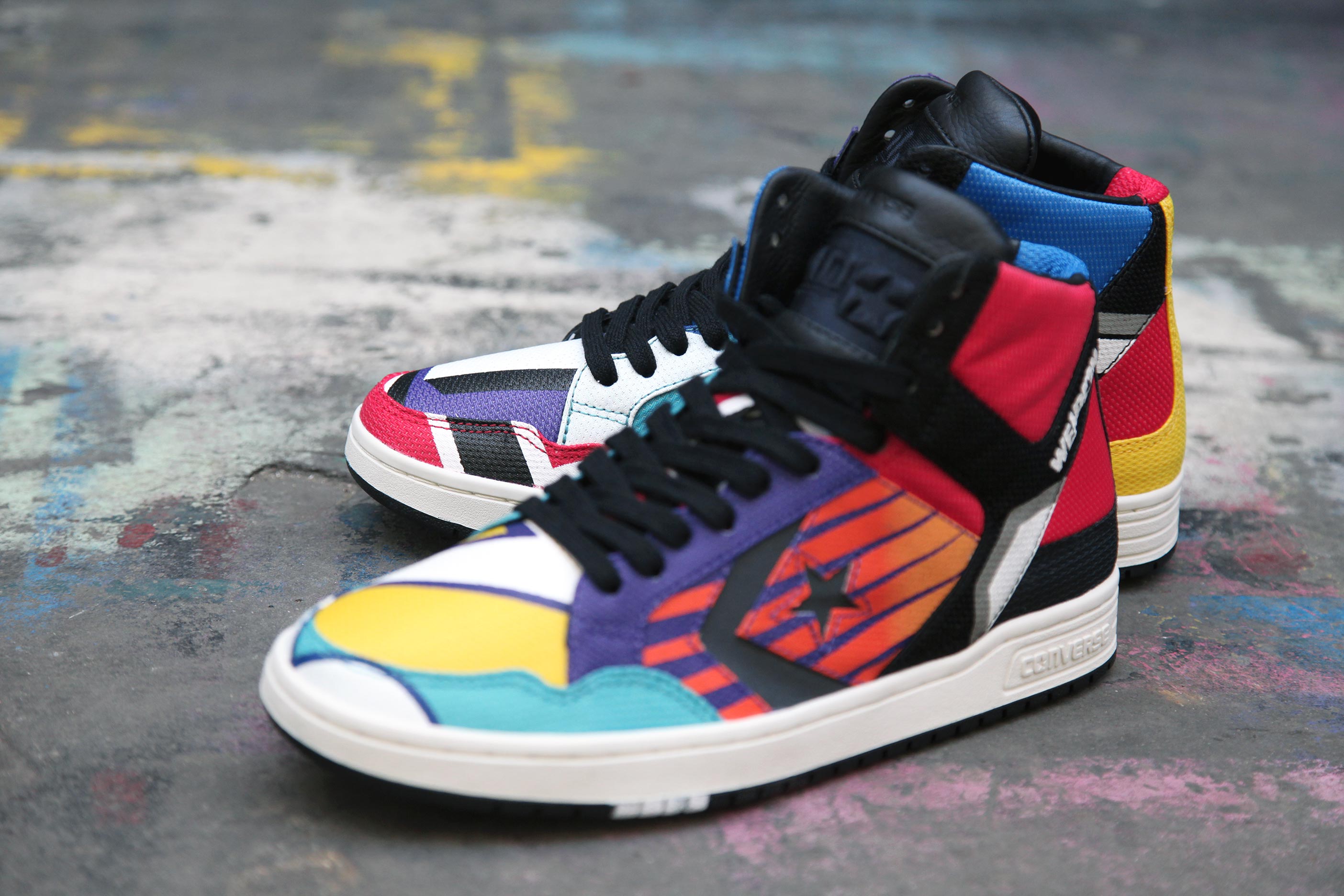 Detailed Converse Cons Weapon Patchwork Look 02