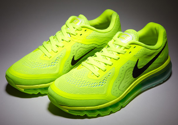 Nike Air Max 2014 Volt Black Medium Mint Electric Green 6
